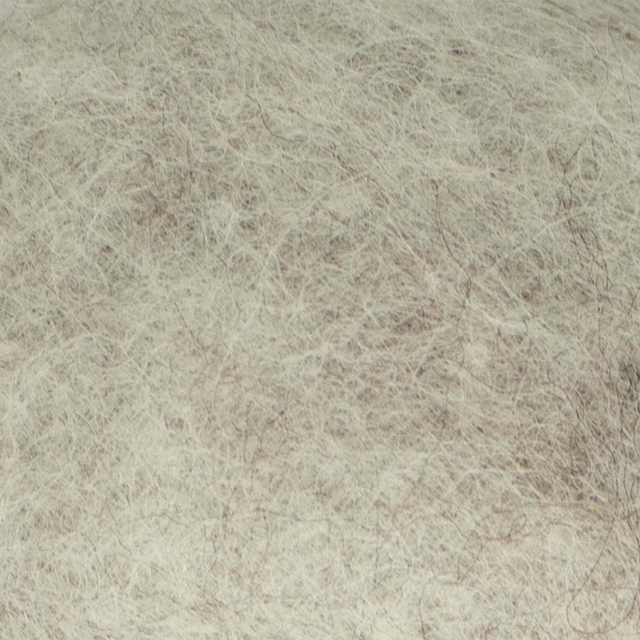 Carded NZ Wool For Needle Felting Batts - Hint of Brown #101