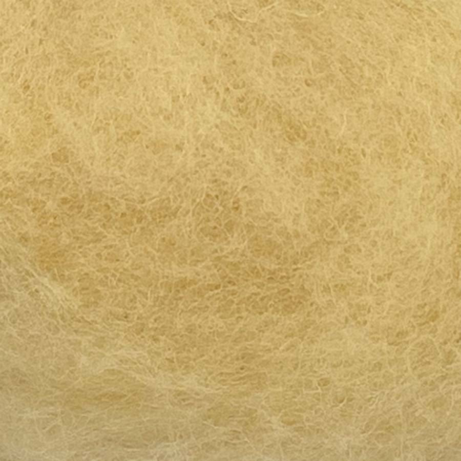Carded NZ Wool For Needle Felting Batts - Mellow Yellow #16