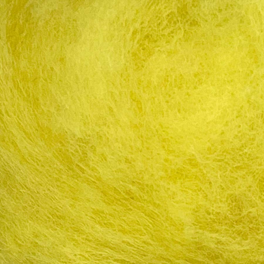 Carded NZ Wool For Needle Felting Batts - Daffodil #17