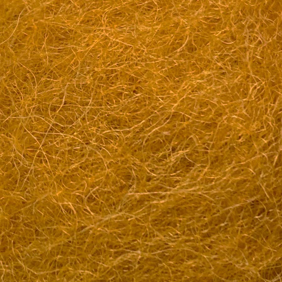 Carded NZ Wool For Needle Felting Batts - Ginger #21