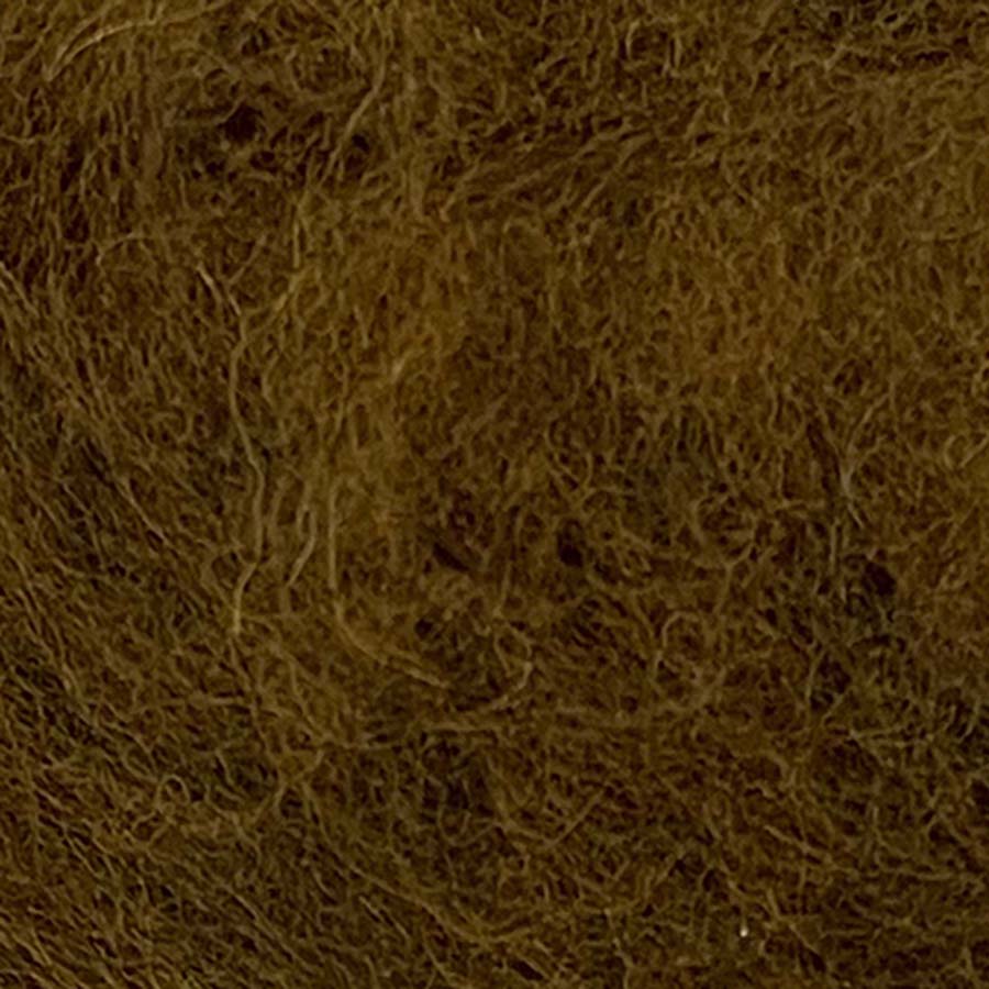 Carded NZ Wool For Needle Felting Batts - Walnut  #25