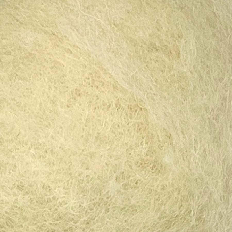 Carded NZ Wool For Needle Felting Batts - Vanilla #27