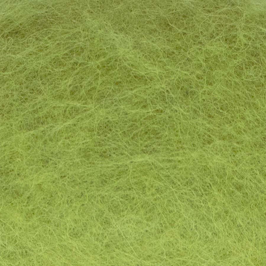 Carded NZ Wool For Needle Felting Batts - Spring Grass #78
