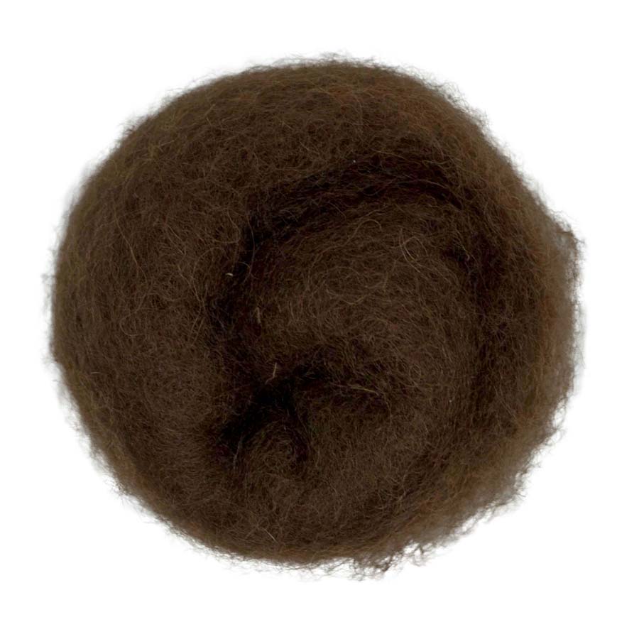 Carded Maori Wool Needle Felting DHG Batting Single Colours Batts 20g