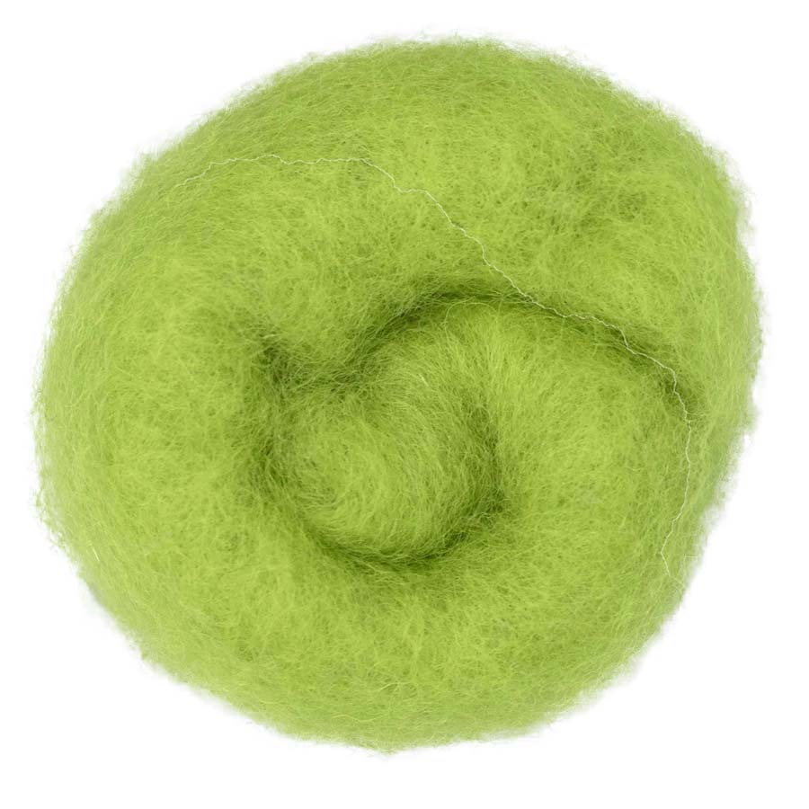 Carded Felt Wool Needle Felting Maori DHG Carded Batting Many Colours Batt 100g