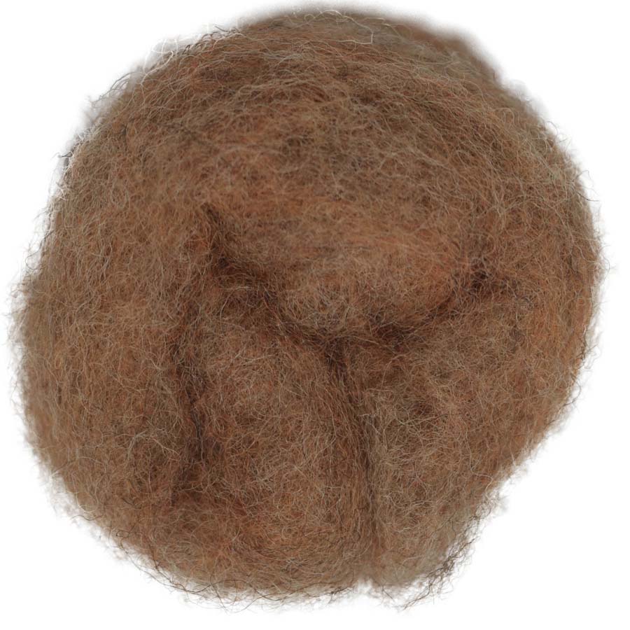 Carded Maori Wool Needle Felting DHG Batting Single Colours Batts 20g