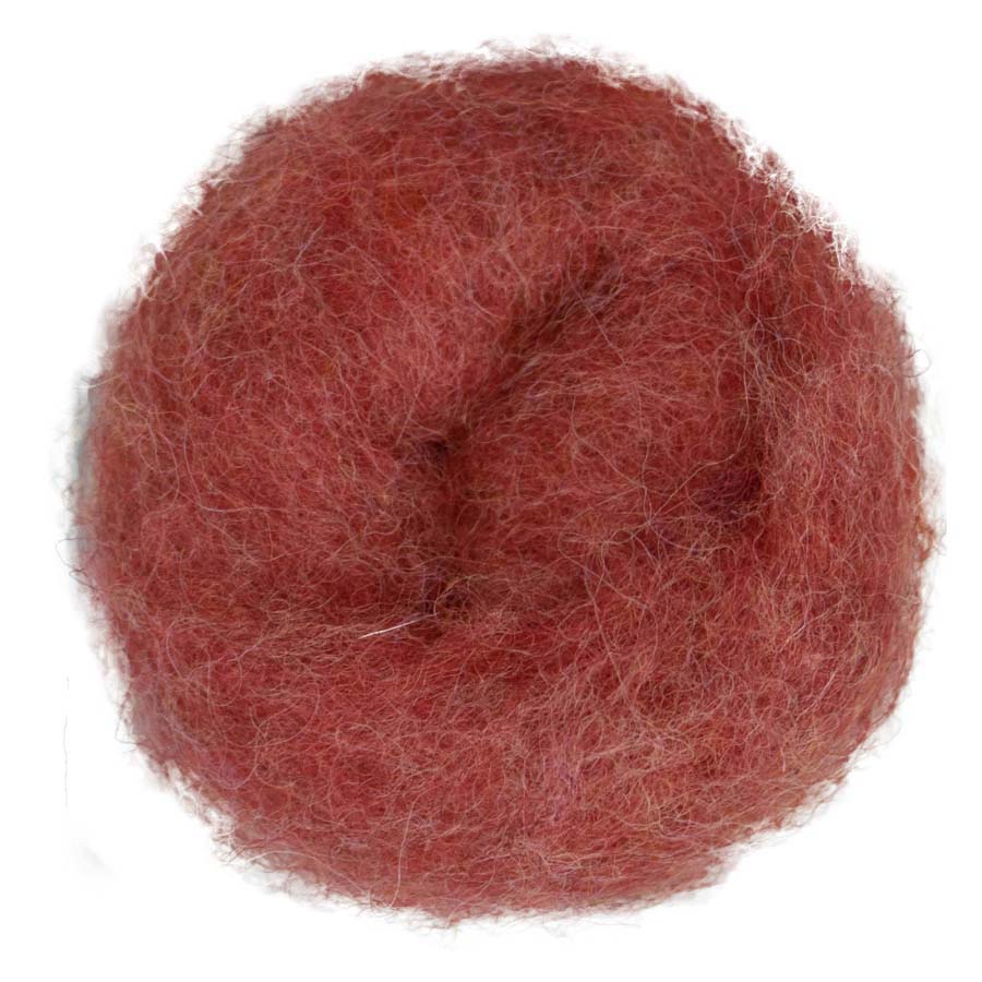 Carded Maori Wool Needle Felting DHG Batting Single Colours Batts 20g