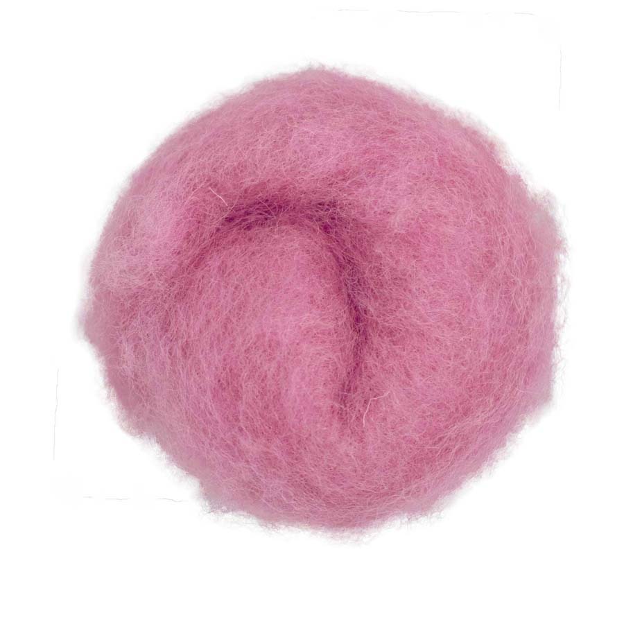 Carded Maori Wool Needle Felting DHG Batting Single Colours Batts 20g