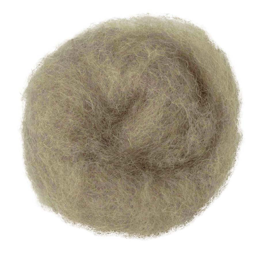 Carded Maori Wool Needle Felting DHG Batting Single Colours Batts 20g