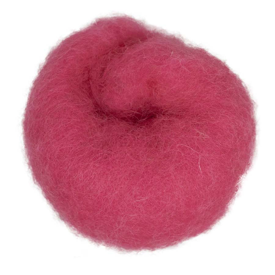 Carded Maori Wool Needle Felting DHG Batting Single Colours Batts 20g
