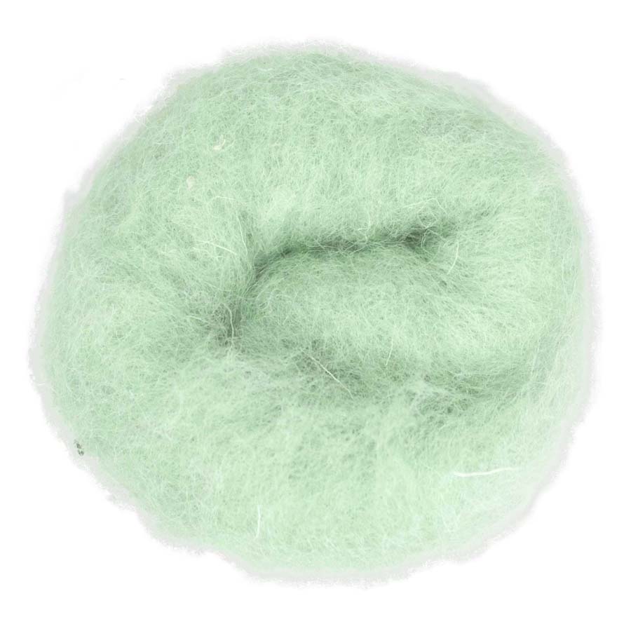 Carded Maori Wool Needle Felting DHG Batting Single Colours Batts 20g