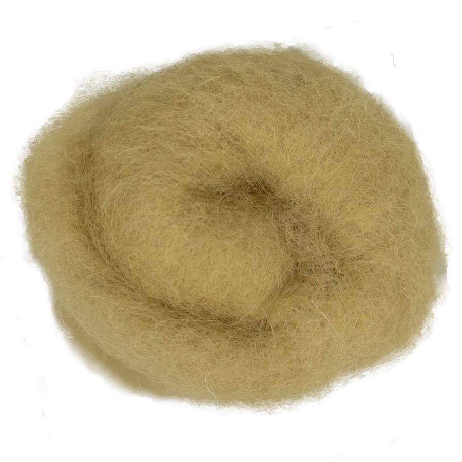 Carded Maori Wool Needle Felting DHG Batting Single Colours Batts 20g
