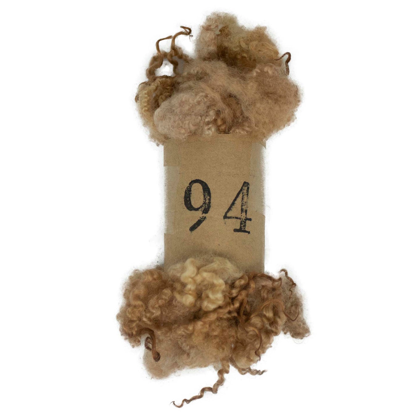 Strawberry Blonde Bluefaced Leicester Locks (94) | 14g Felting Wool