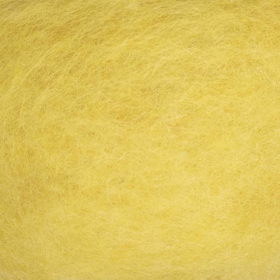 Carded Felt Wool Needle Felting Carded Batt Maori DHG Sunflower