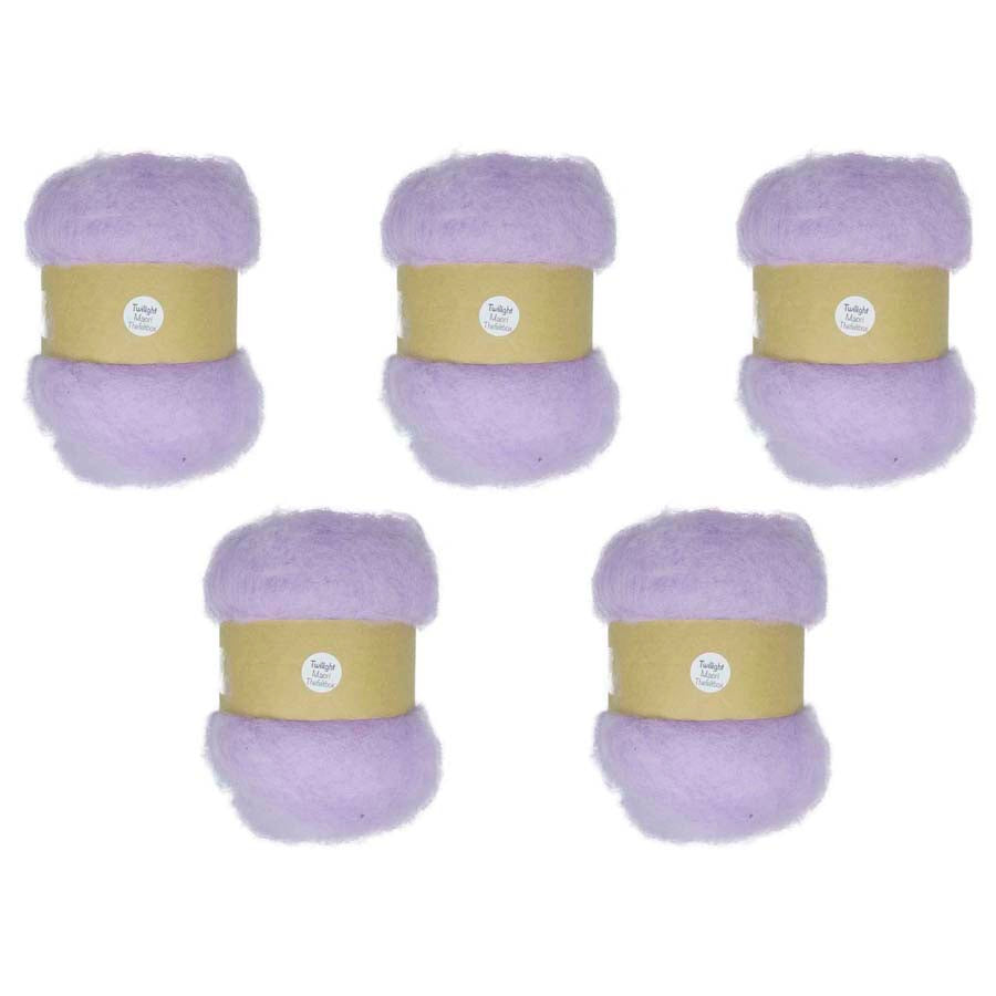 Carded Felt Wool Needle Felting Carded Batt Maori DHG Twilight