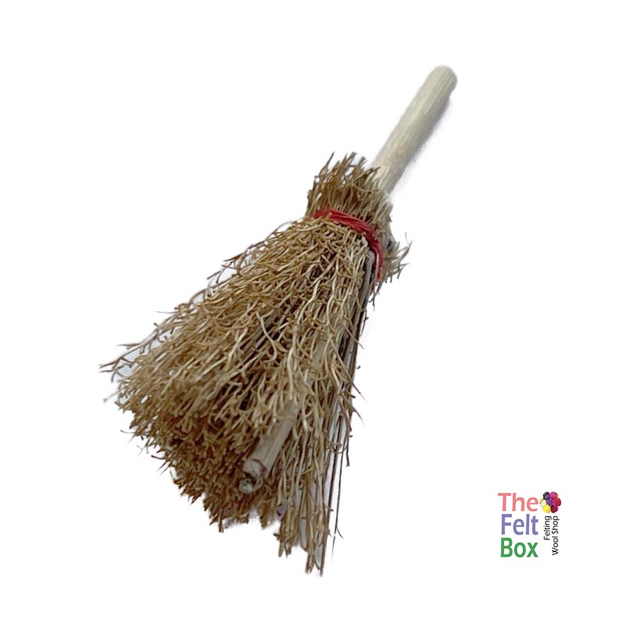 Broom Small Toy Miniature Accessory 10 cm