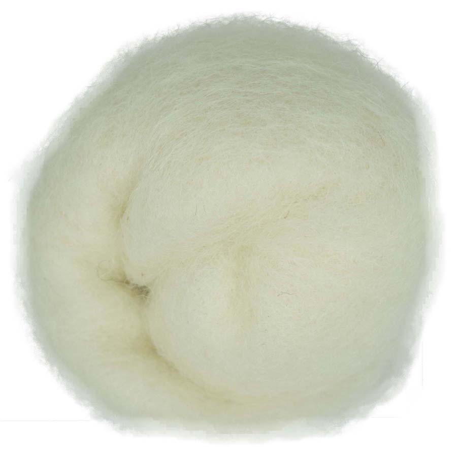 Carded Maori Wool Needle Felting DHG Batting Single Colours Batts 20g