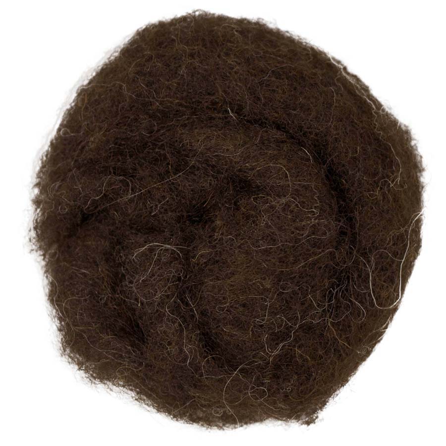 Carded Maori Wool Needle Felting DHG Batting Single Colours Batts 20g