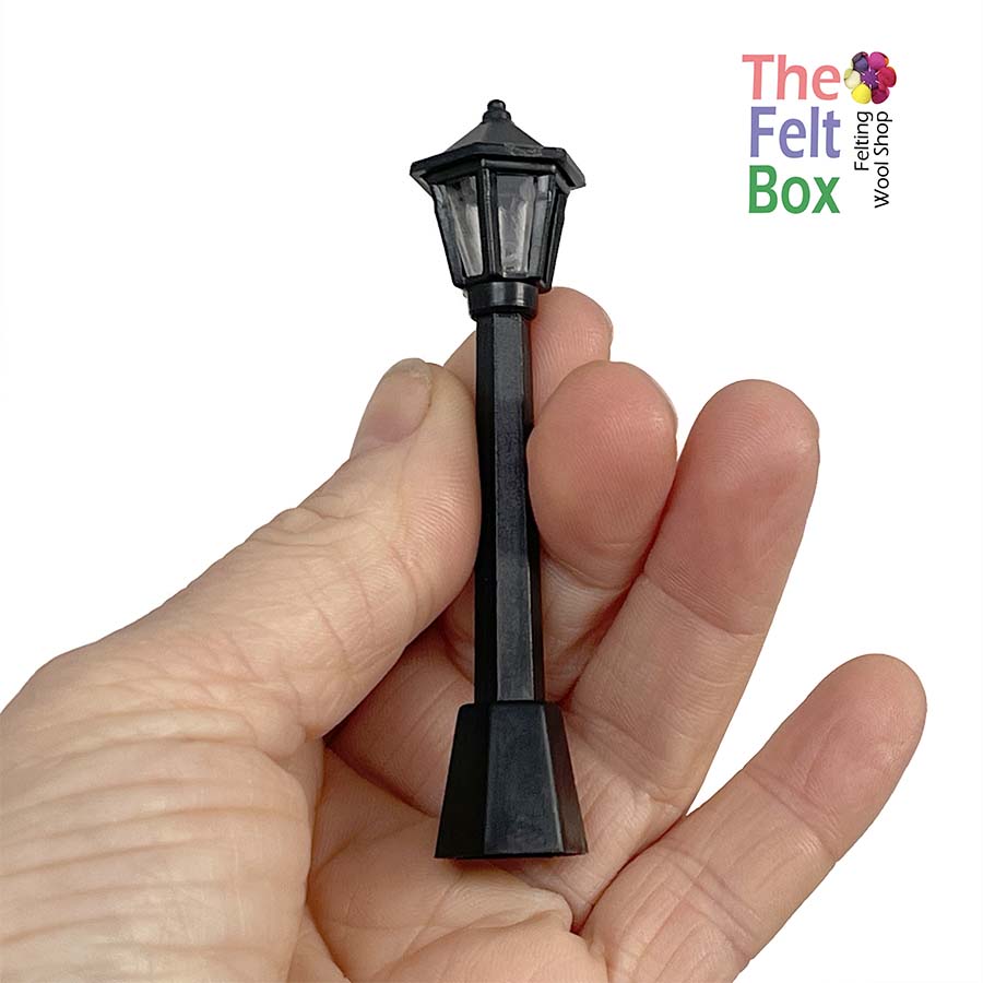 Street Light Small Toy Miniature Accessory 8 cm