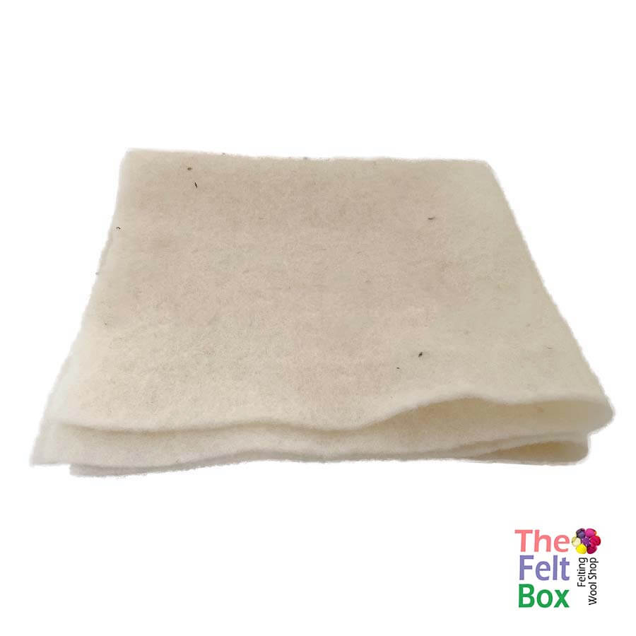 Prefelt Wool Felt Picture Backing Fabric Shetland Natural Cream