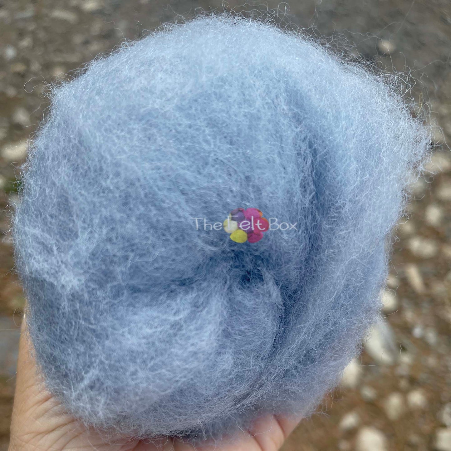 Carded Wool For Felting, Needle Felting Batting, Cloud ( 112 )