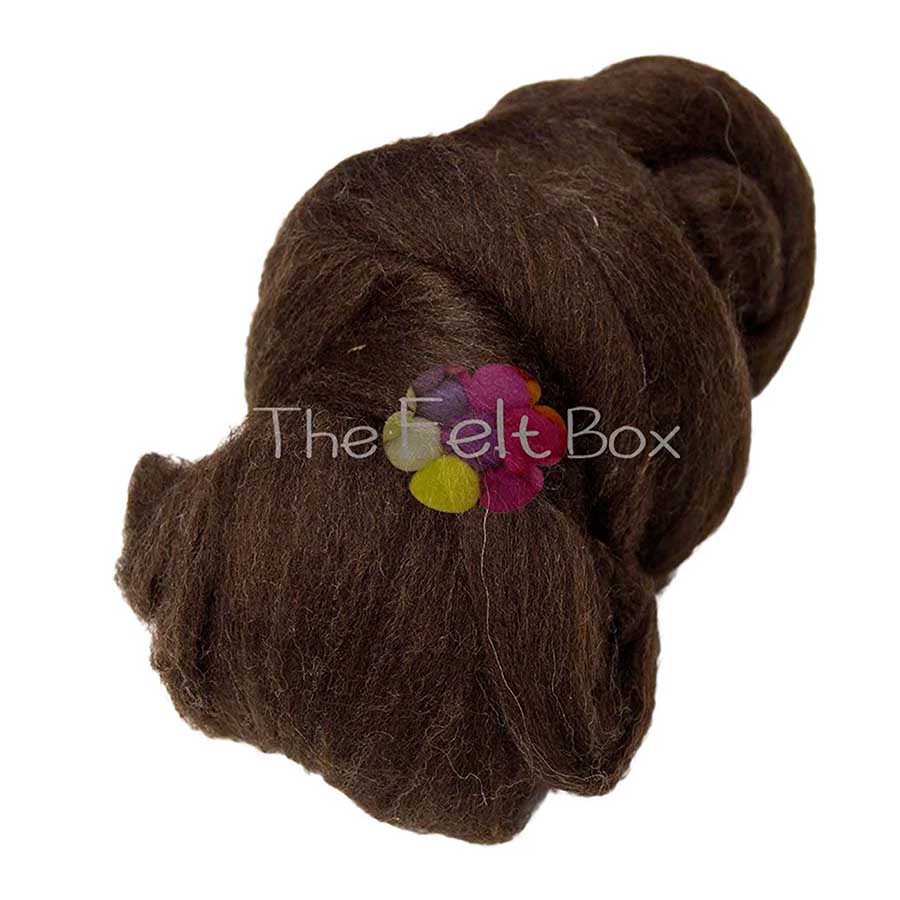 Merino Roving Felting Wool Top 3D 2D Spinning Felting Fibre Many Colours
