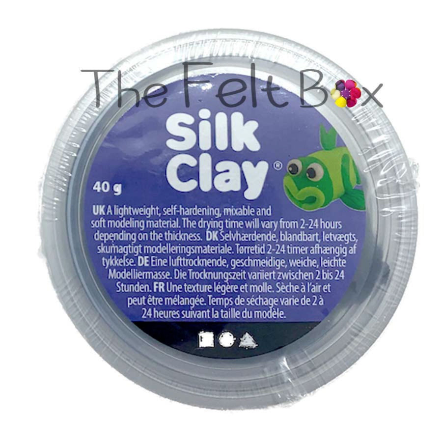 a tub of black clay to make noses in needle felting