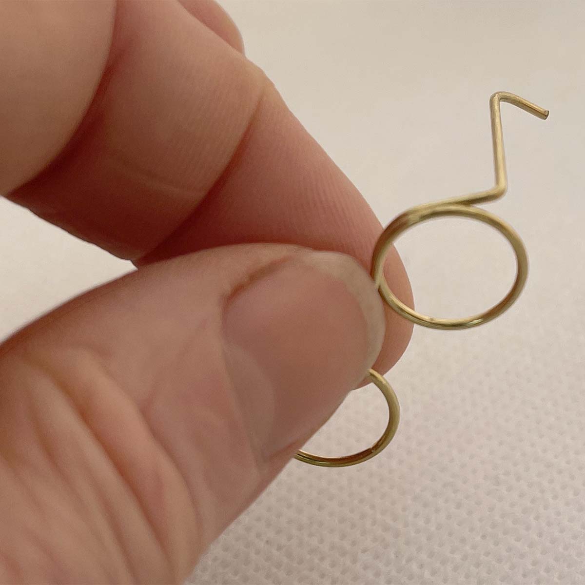 Spectacles Glasses for Needle Felted Animals W 56 40 32 mm