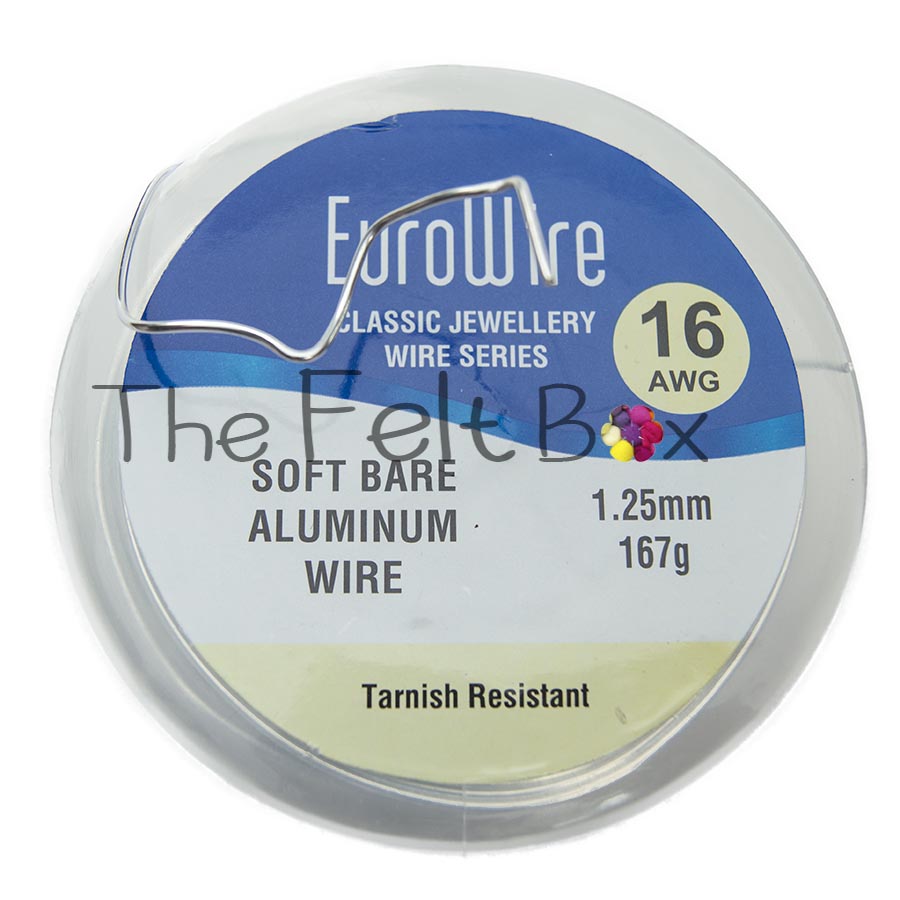 Armature Wire Soft Aluminium Needle Felting Modelling Craft Wire 1.25 mm 50m