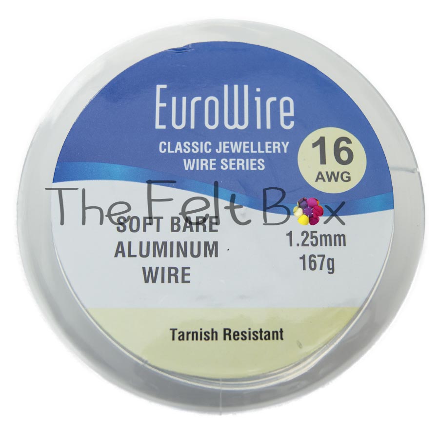 Armature Wire Soft Aluminium Needle Felting Modelling Craft Wire 1.25 mm 50m