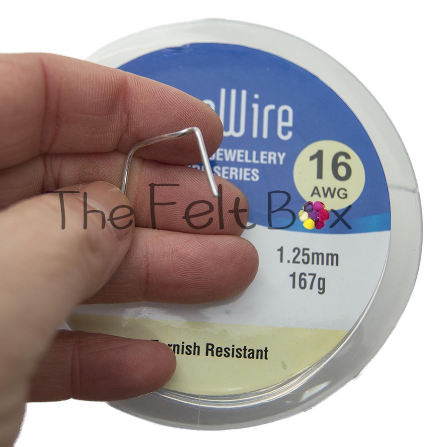 Armature Wire Soft Aluminium Needle Felting Modelling Craft Wire 1.25 mm 50m