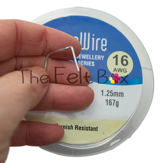 Armature Wire Soft Aluminium Needle Felting Modelling Craft Wire 1.25 mm 50m