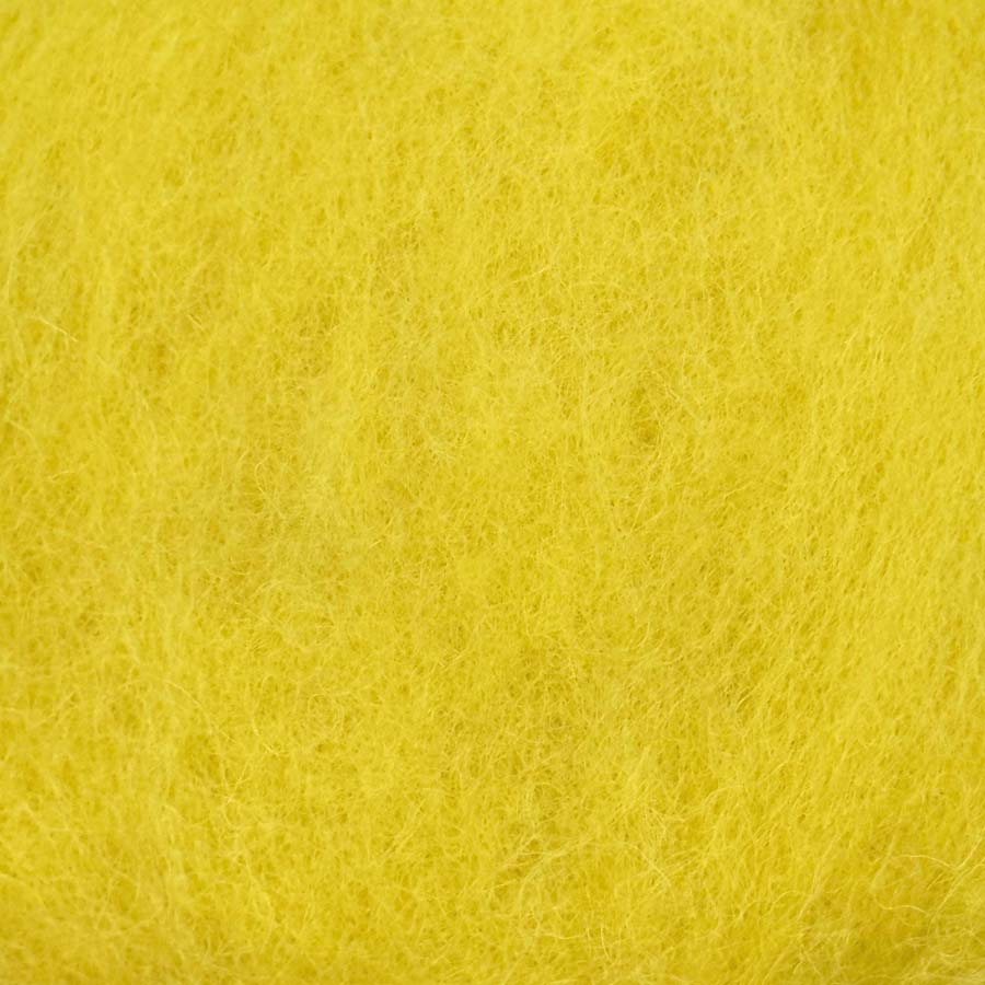 bright yellow wool swath