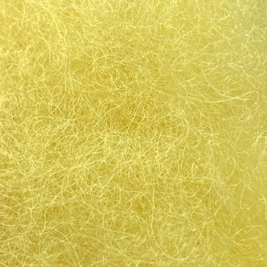 Needle Felting Batts Carded NZ Wool Dusky yellow  ( 15 )