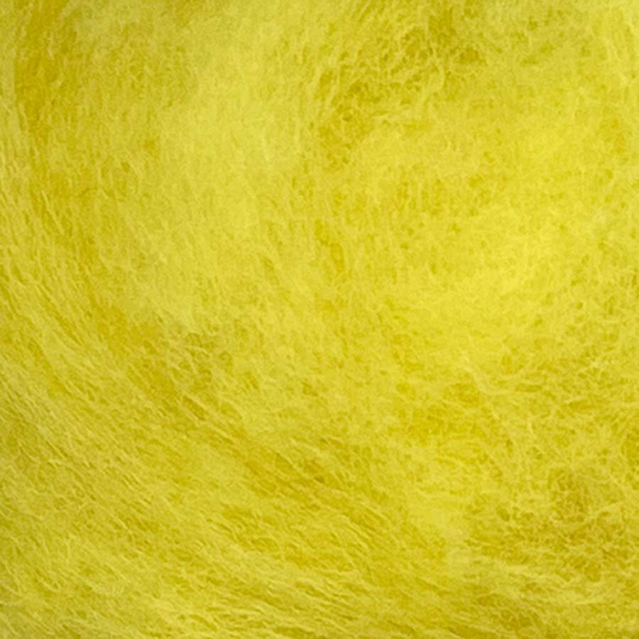 Carded Wool For Felting, Needle Felting Batting, Daffodil  ( 17 )