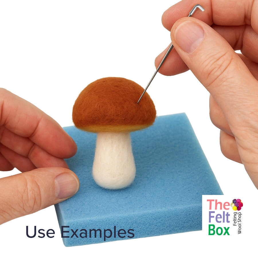 Carded NZ Wool For Needle Felting Batts - Chestnut #23