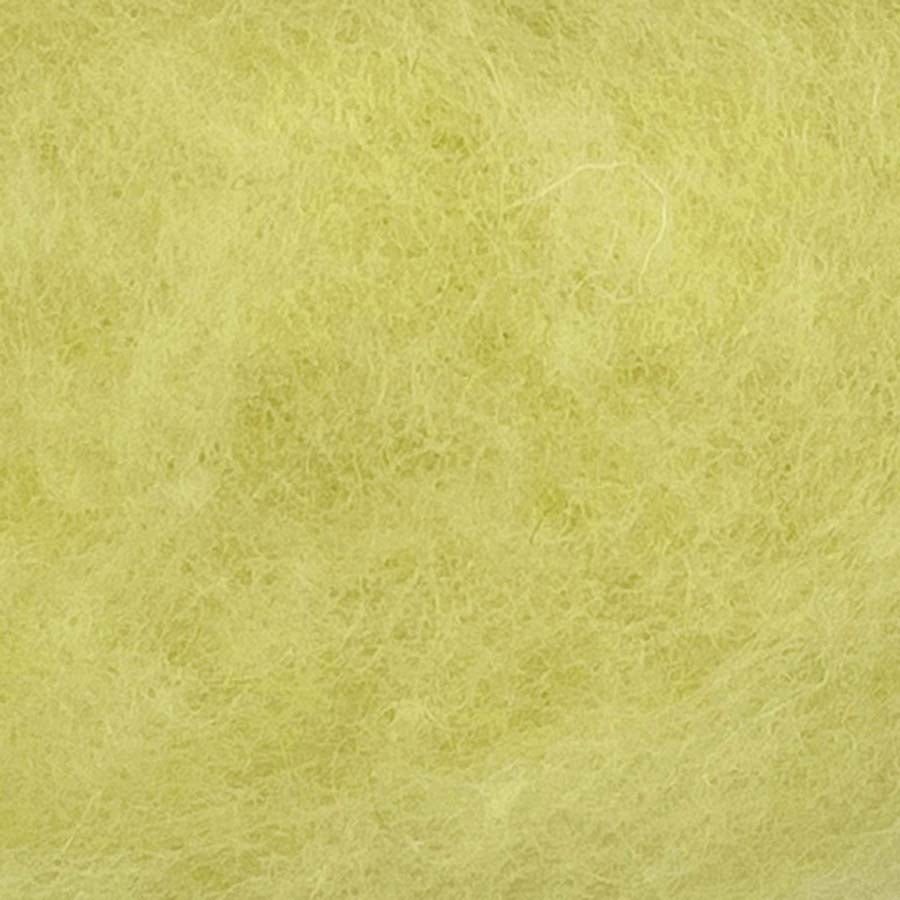 Carded Wool For Felting, Needle Felting Batting, Primrose  ( 26 )