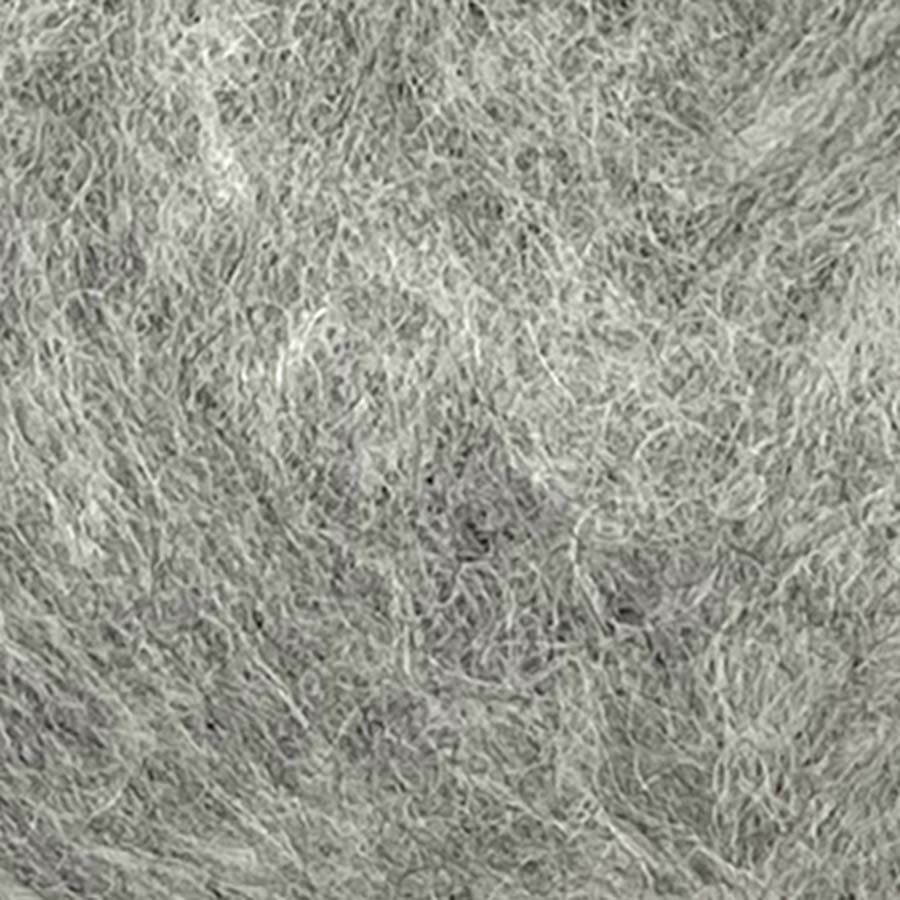 Carded Wool For Felting, Needle Felting Batting, Mouse Grey  ( 04)