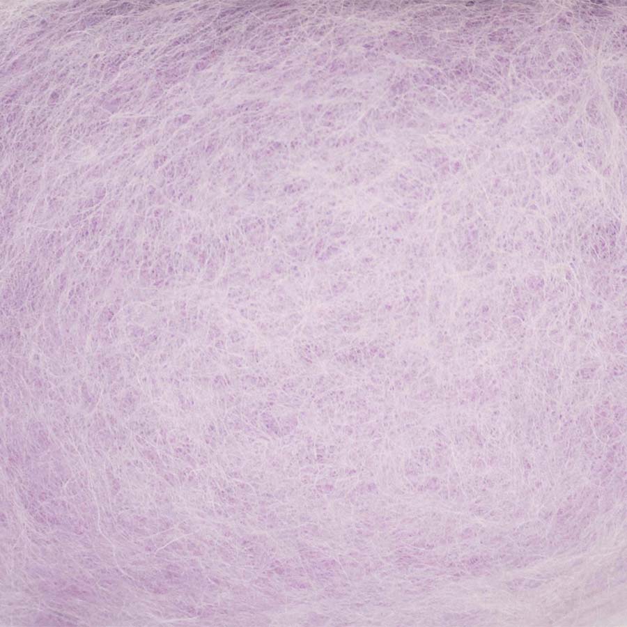 Carded Wool For Felting, Needle Felting Batting, Wild Orchid  ( 61 )