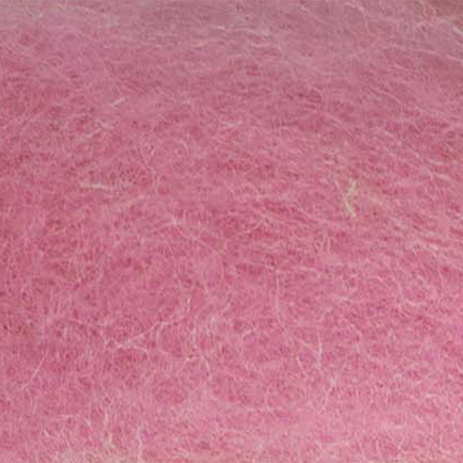 Carded Felt Wool Needle Felting Carded Batt Pink Blush Maori DHG Baby