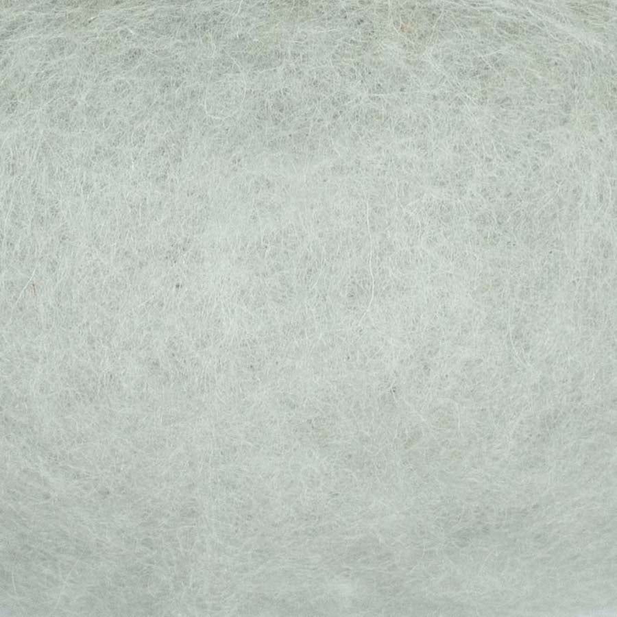 Carded Felt Wool Needle Felting Carded Batt Grey Silver Mouse Maori DHG Cloud