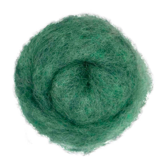 Carded Felt Wool Needle Felting Carded Batt Maori DHG Eucalyptus