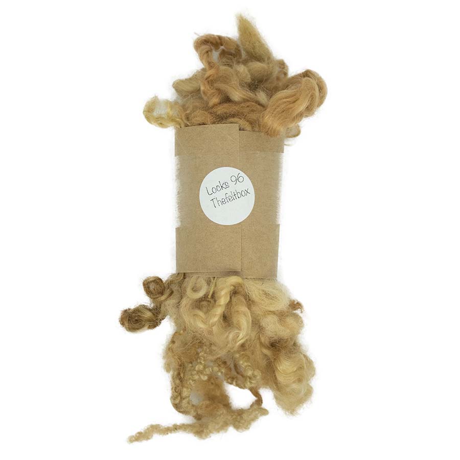 Ginger Cat Mixed Wool Locks (96) Fleece | 14g