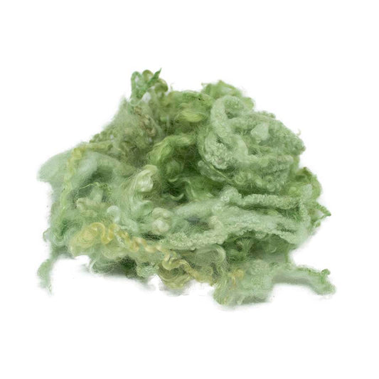 Light Green Mixed Wool Locks (97) Fleece | 14g