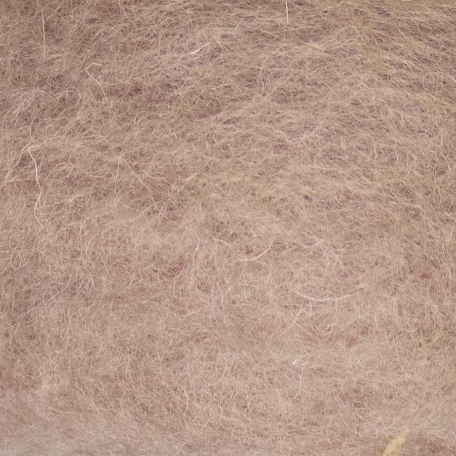 Carded Felt Wool Needle Felting Carded Batt Beige Brown Mink Maori DHG Lace