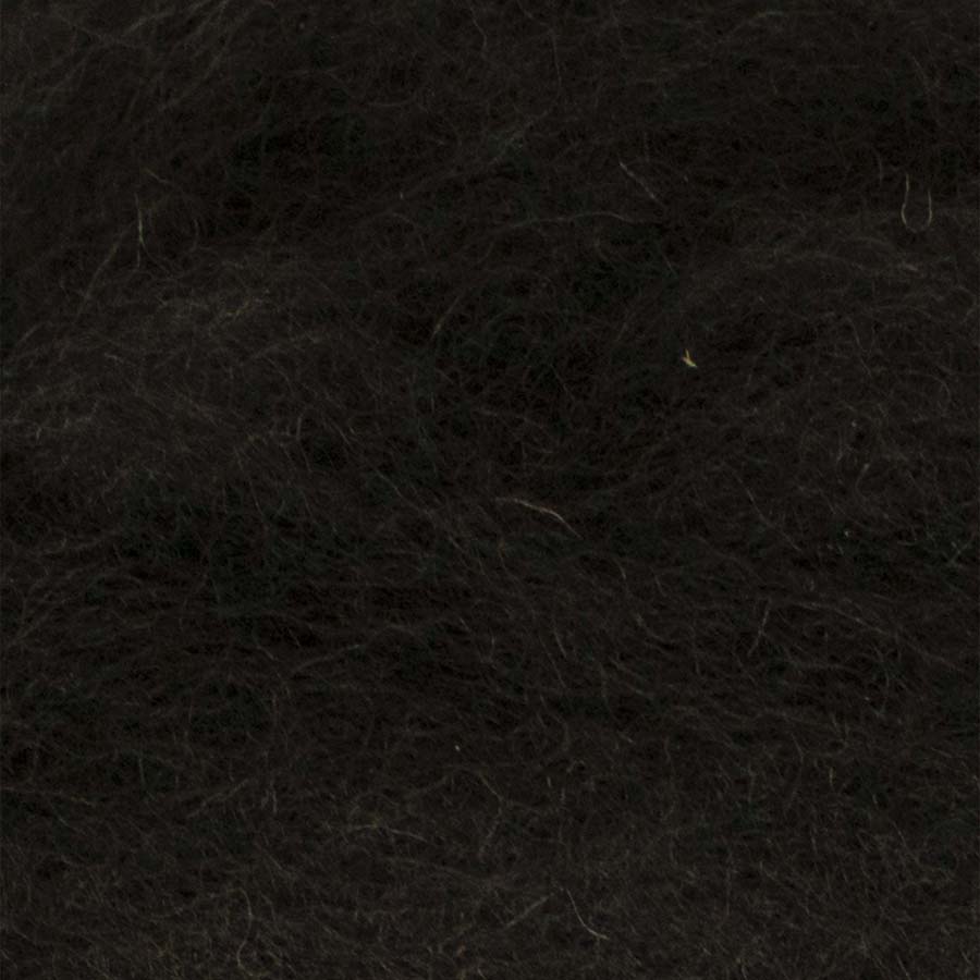 Carded Felt Wool Needle Felting Carded Batt Dark Grey Maori DHG Seal