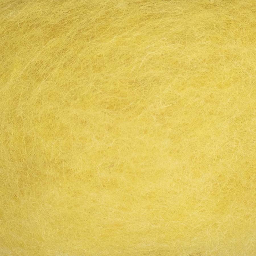 Carded Felt Wool Needle Felting Carded Batt Maori DHG Sunflower