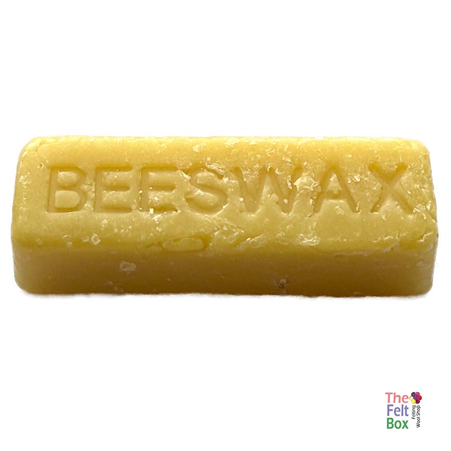 Yellow Beeswax Block for Needle Felting Armature and Detail Work
