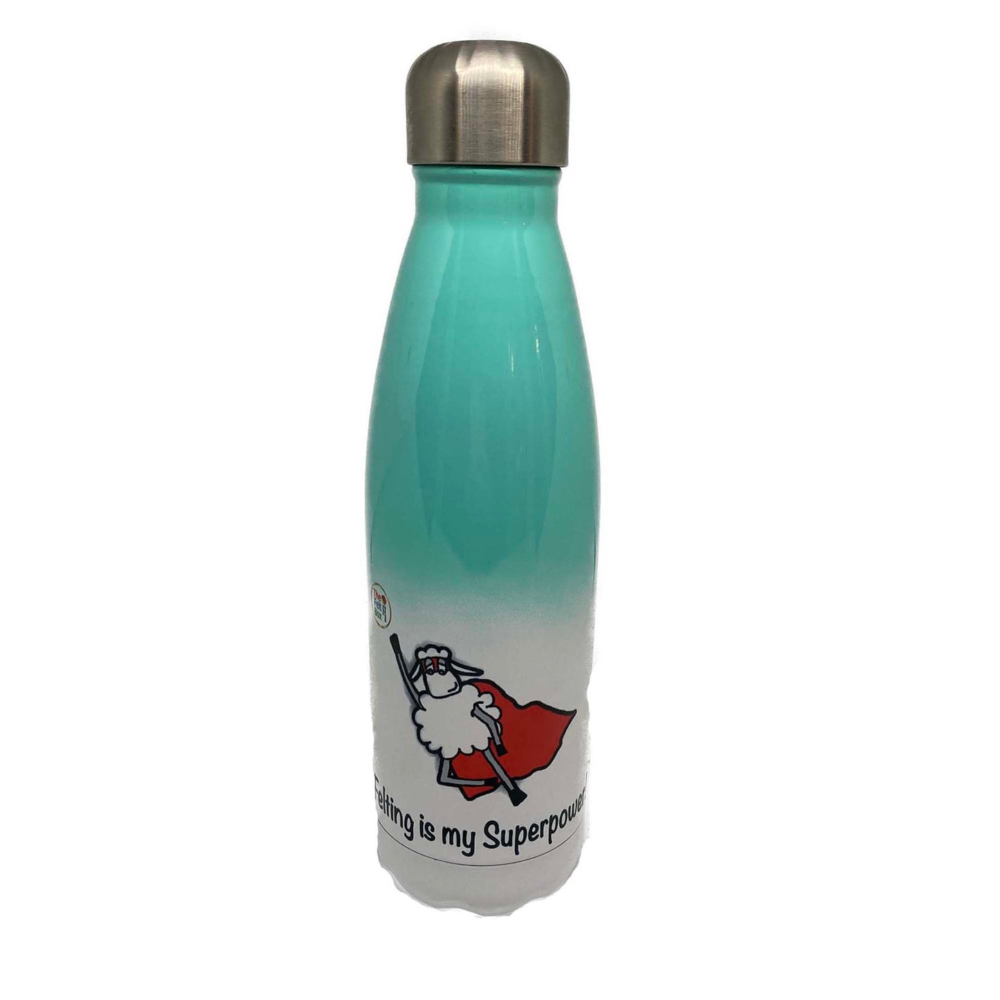 The Felt Box Double Wall Metal Water Bottle - 500ml, Practical Gift Choice