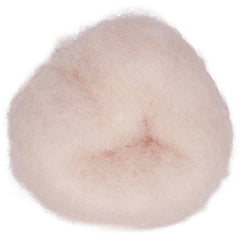 Etoile – soft starry grey-beige shade of Maori carded wool. 100g felting fibre for needle felting, wet felting, and craft projects. Use as base wool, core fibre, or a smooth finishing layer.